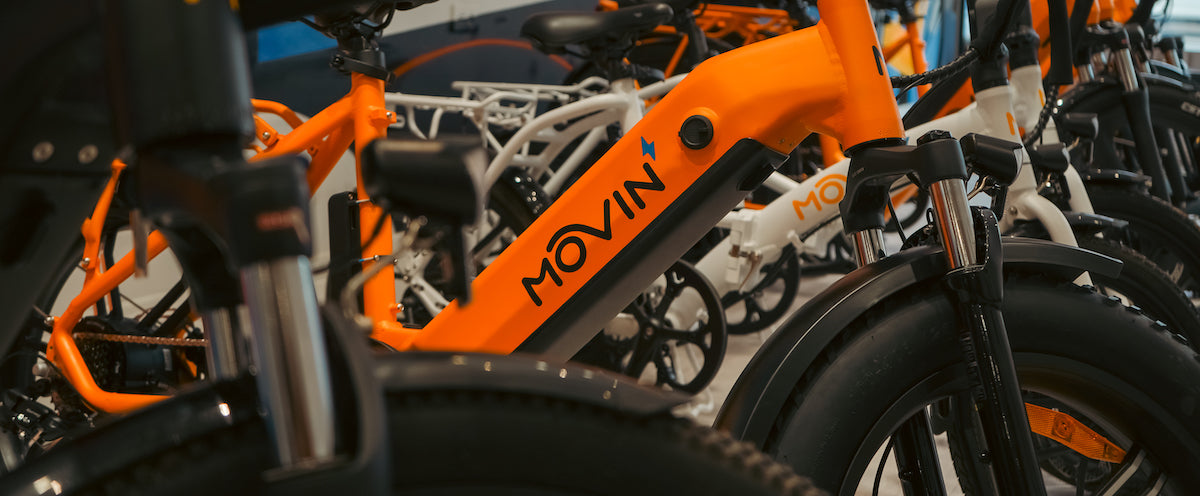 Movin Electric Bikes | Fat Tire Electric Bikes | City Electric Bikes | Light Folding E-Bikes