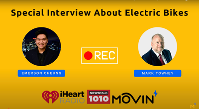 Movin' Electric Bikes Founder Interview on iHeart Radio