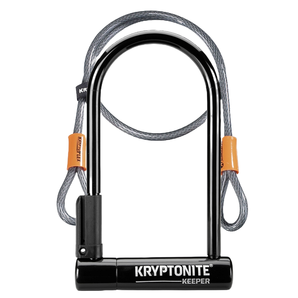 Kryptonite New-U Keeper STD W/4' Flex Lock