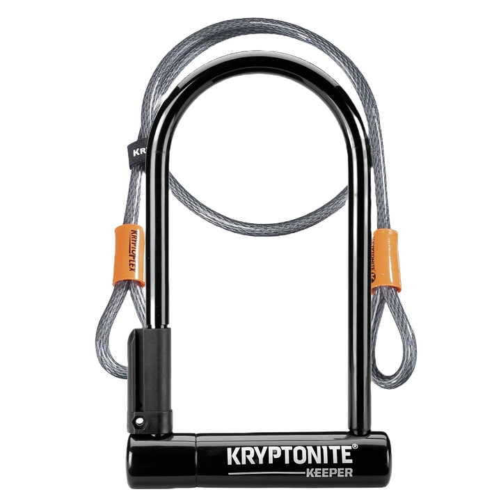 Kryptonite New-U Keeper STD W/4' Flex Lock