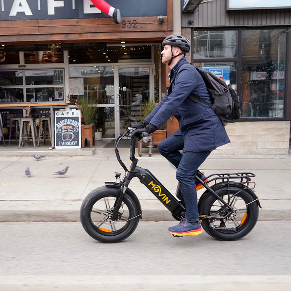 Pulse Fat Tire Delivery E-Bike - Canada's Longest-Range Fat Tire E-Bike for Delivery Riders