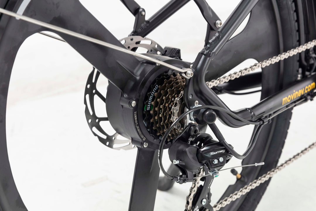 shimano tourney gear shifting system and motor