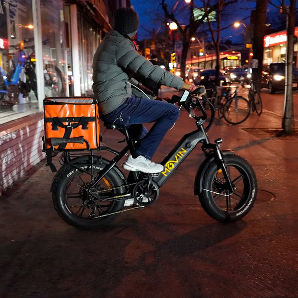 Pulse Fat Tire Delivery E-Bike - Canada's Longest-Range Fat Tire E-Bike for Delivery Riders