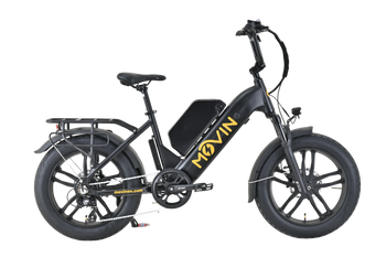 Vélo électrique de livraison à pneus larges Pulse - Le vélo électrique à pneus larges avec la plus longue autonomie au Canada pour les coursiers