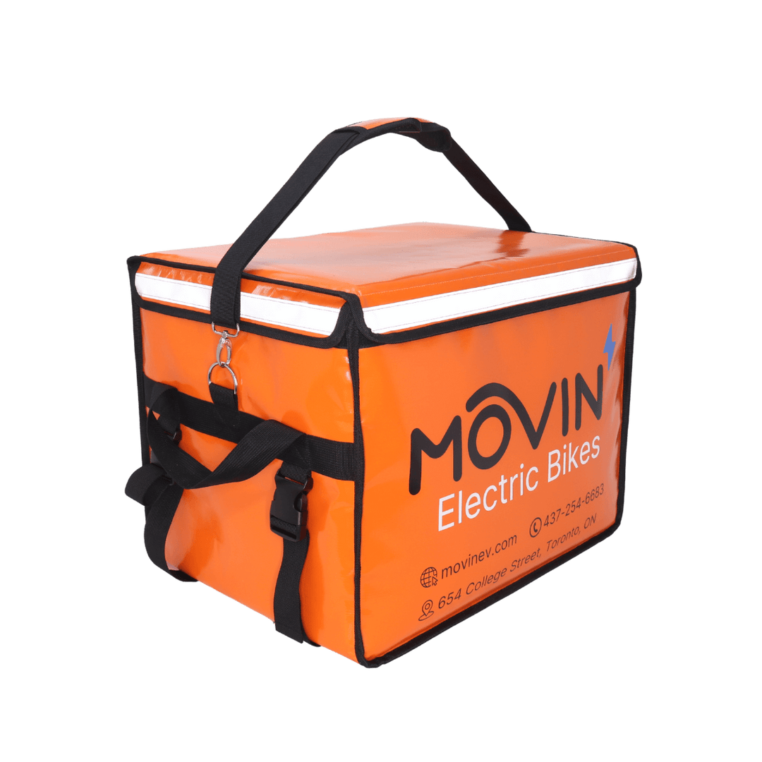 Insulated Food Delivery Bag Movin Electric Bikes